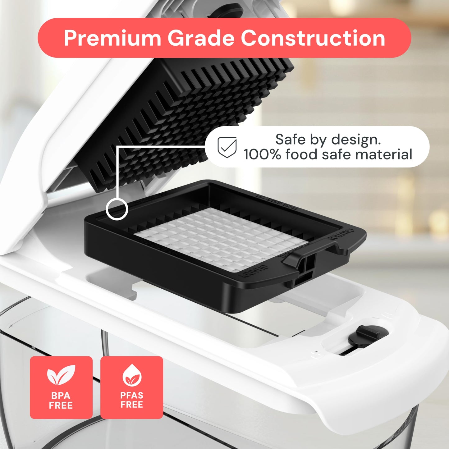 Fullstar Pro Vegetable Chopper & Spiralizer – White